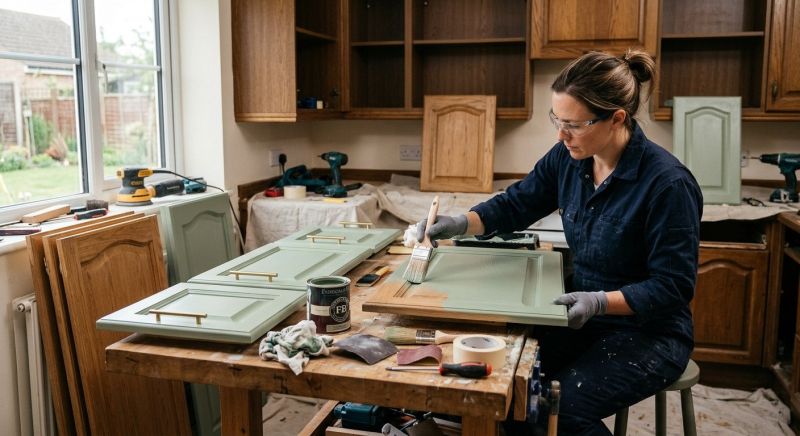 Oak Cabinet Remodeling in Austin, TX