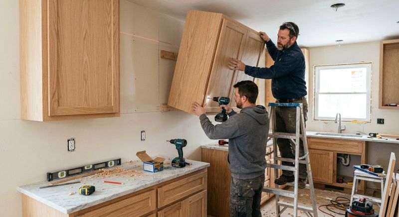 Wood Cabinet Installation in Muncie, IN